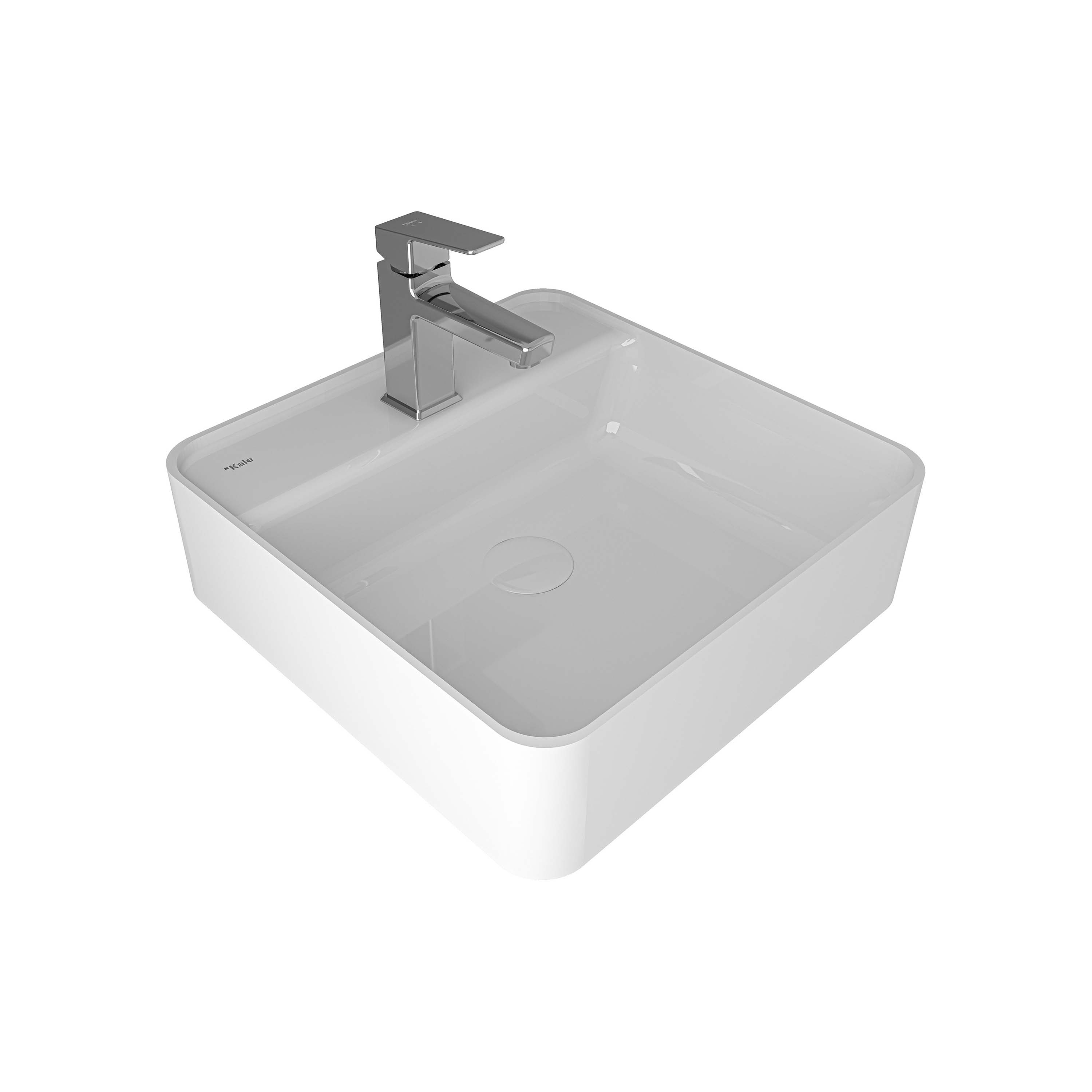 Smartedge Square Washbasin 45X45 cm