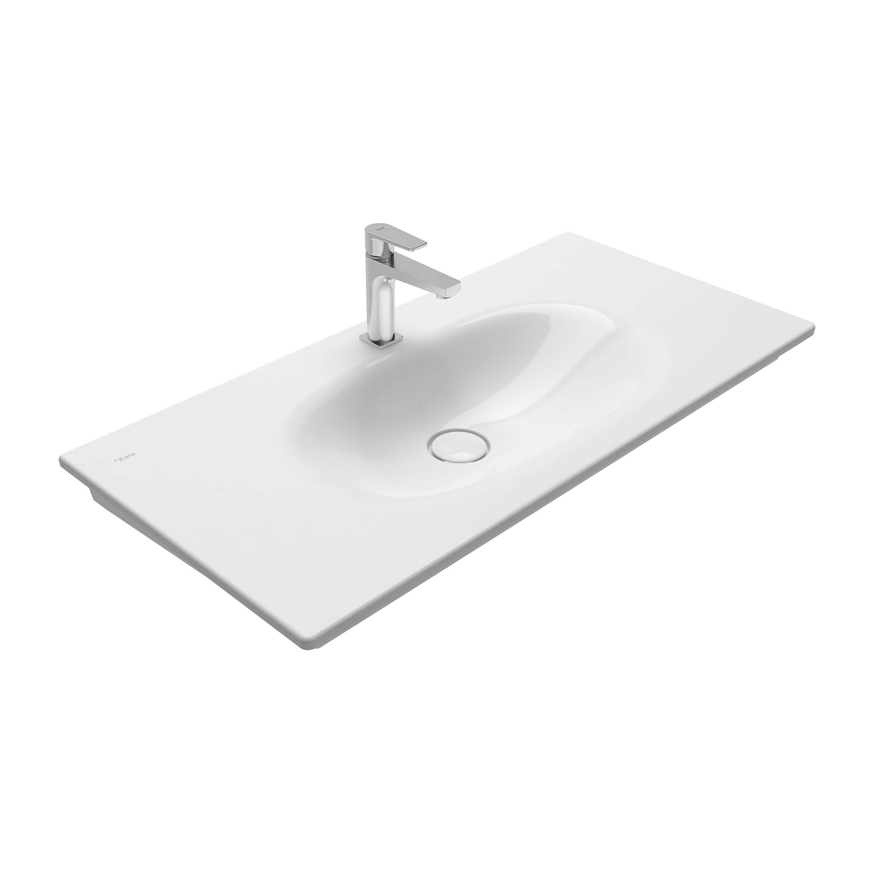 Mostra il prodotto Spirit Shelf Washbasin 100x48 del produttore Kaleseramik