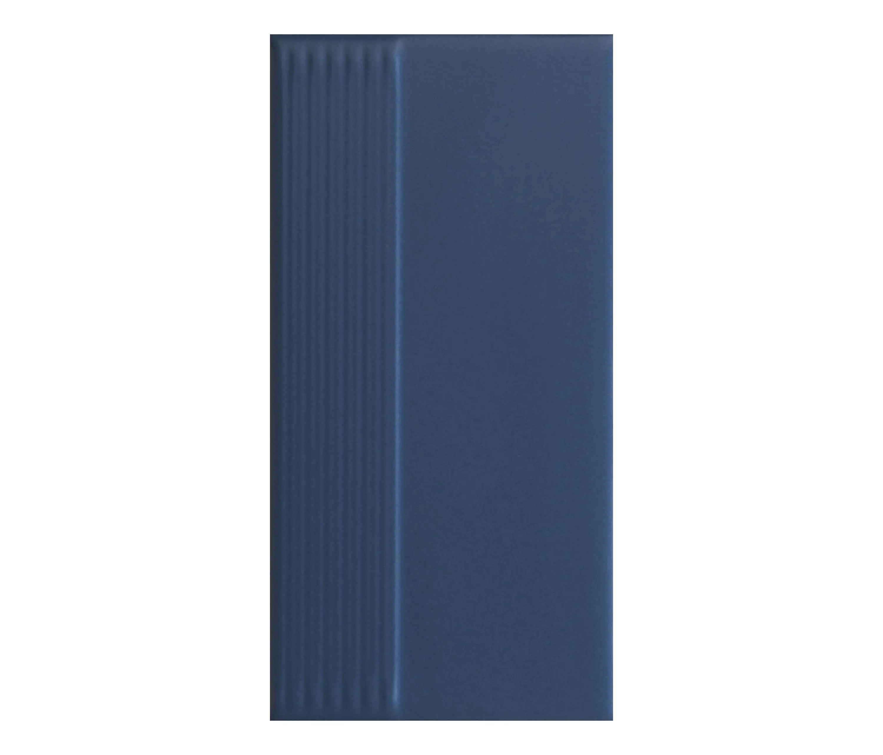 Kaleseramik - Tiny Deep Matte Blue Wall Tile 10X20
