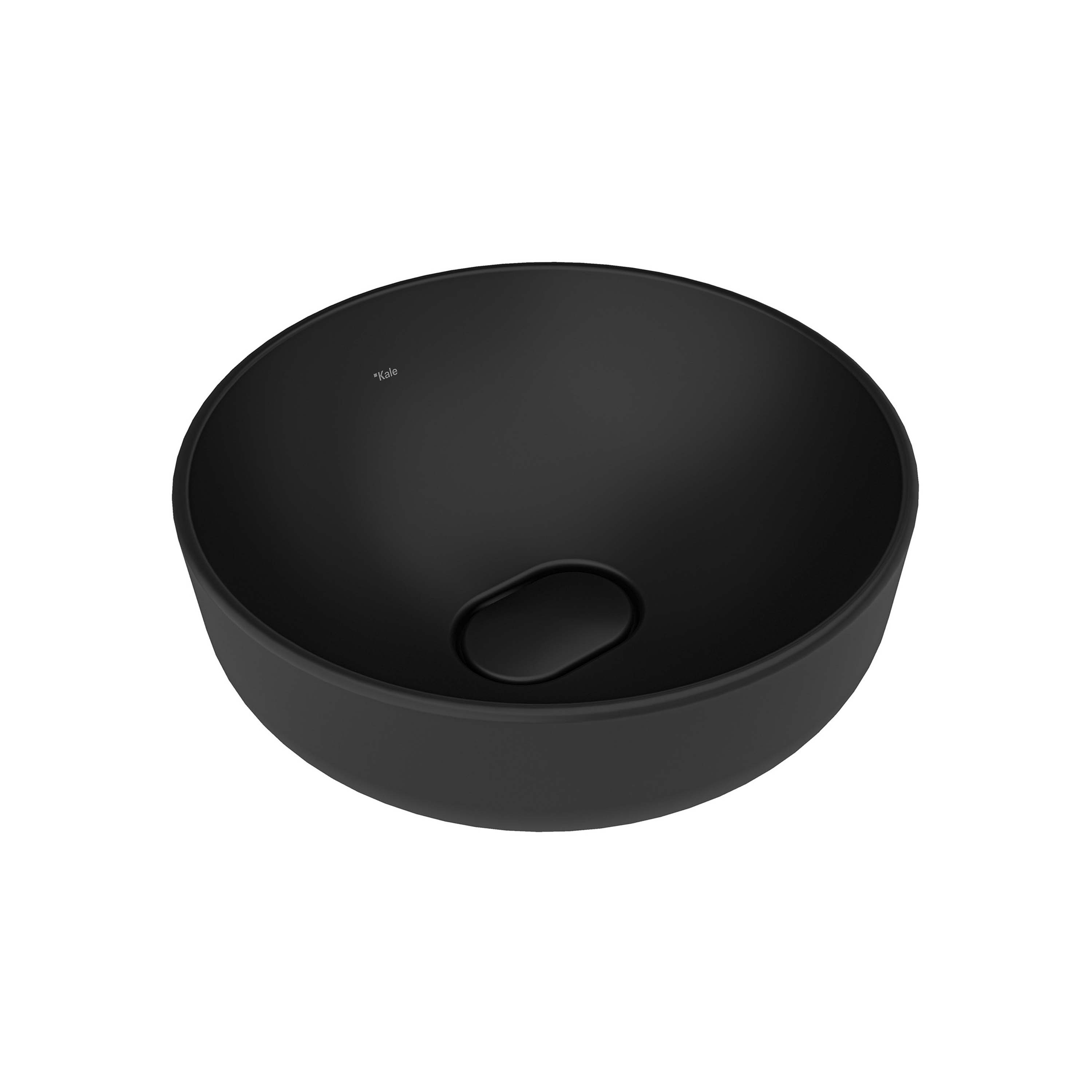 Zero 2.0 Round Bowl Washbasin Matte Black 40X40 cm