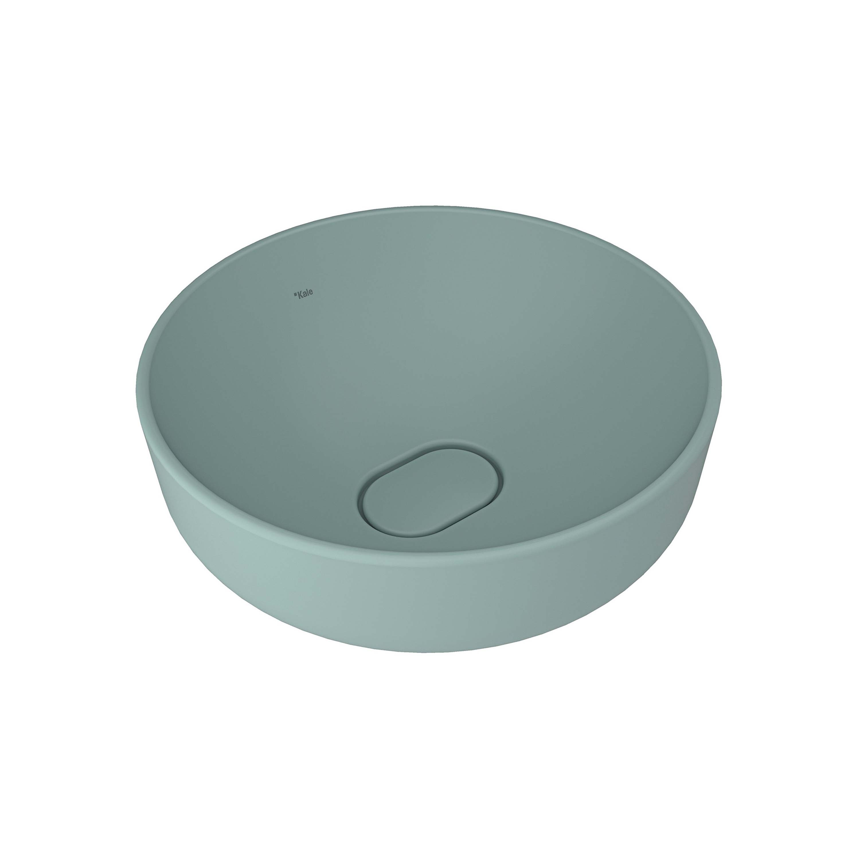 Zero 2.0 Round Bowl Washbasin Matte Sage Pallisandroi 40X40 cm