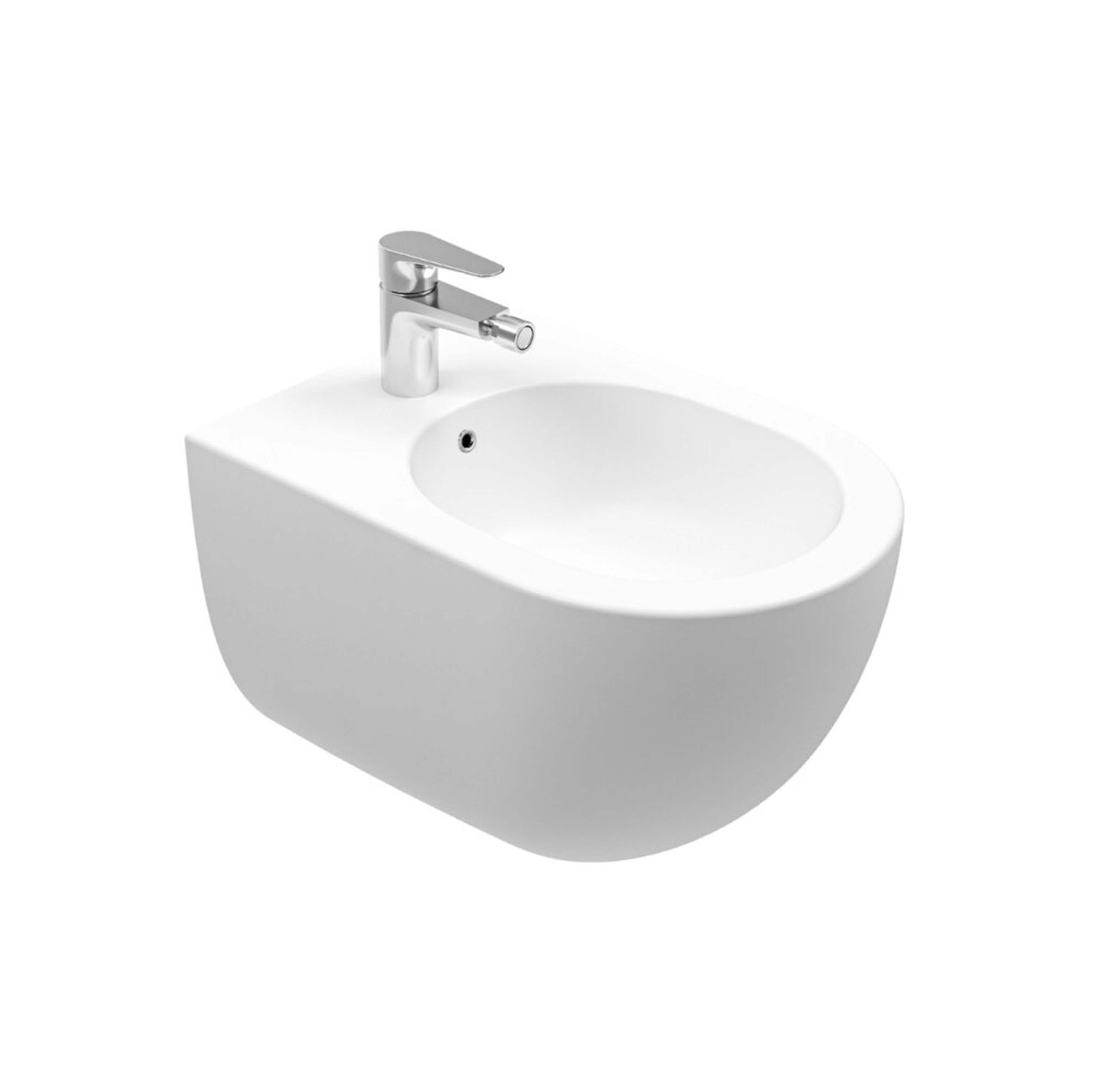 Zero Wallhung Bidet Matte White