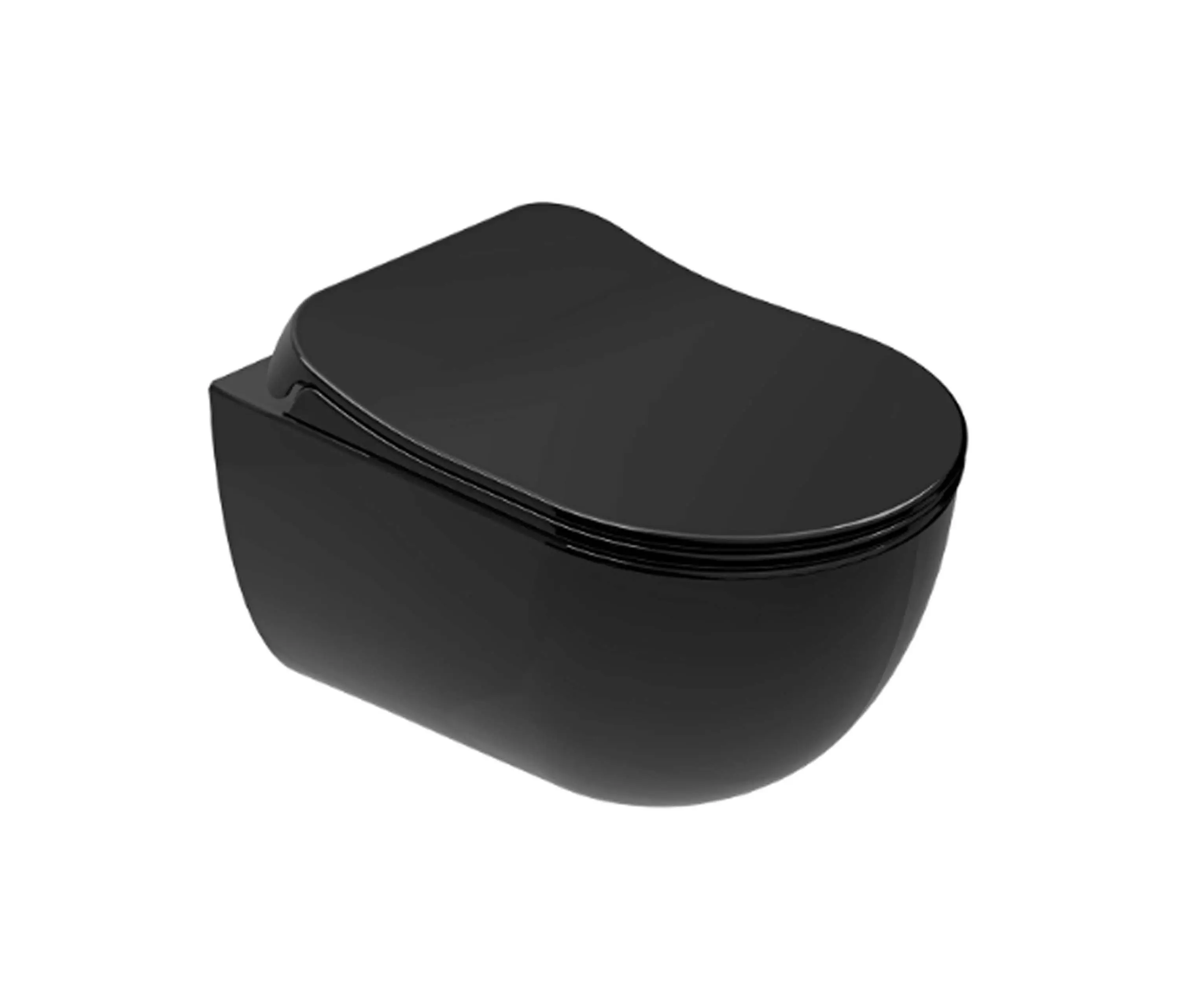 Kaleseramik - Zero 2.0 Smart Wall Hung WC + Ultra Slim Seat Black