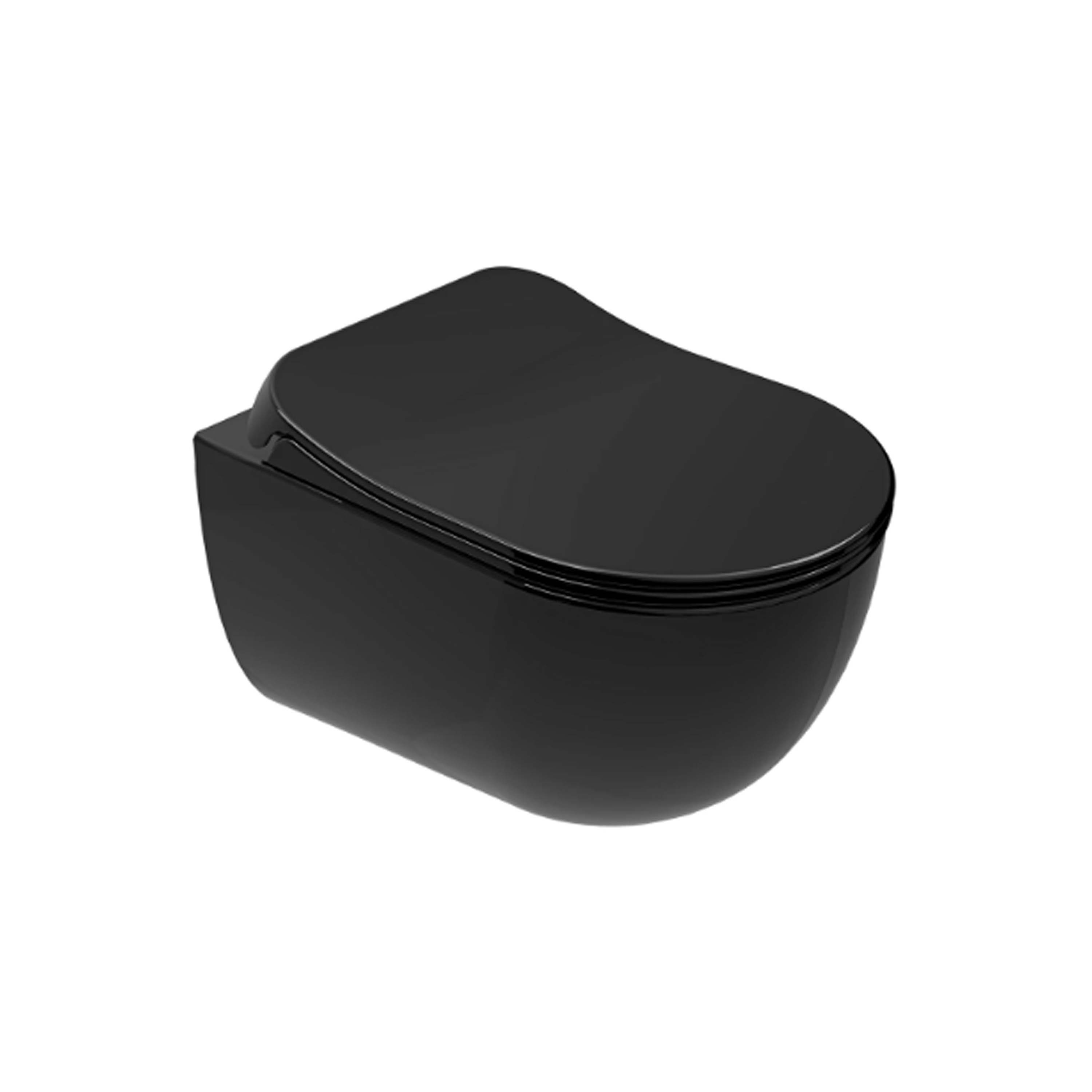 Mostra il prodotto Zero 2.0 Smart Wall Hung WC + Ultra Slim Seat Black del produttore Kaleseramik