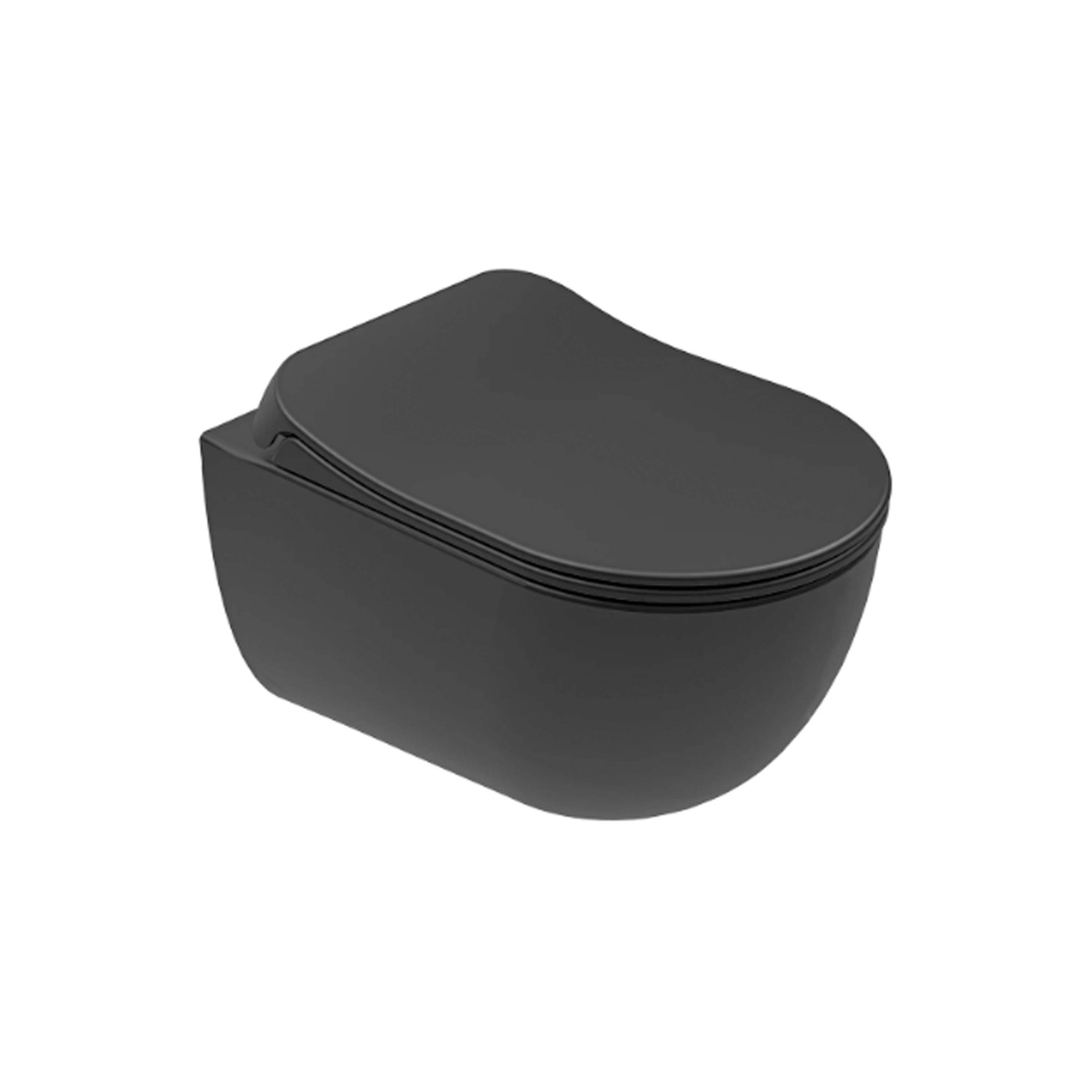 Zero 2.0 Smart Wall Hung WC + Ultra Slim Seat Matte Black
