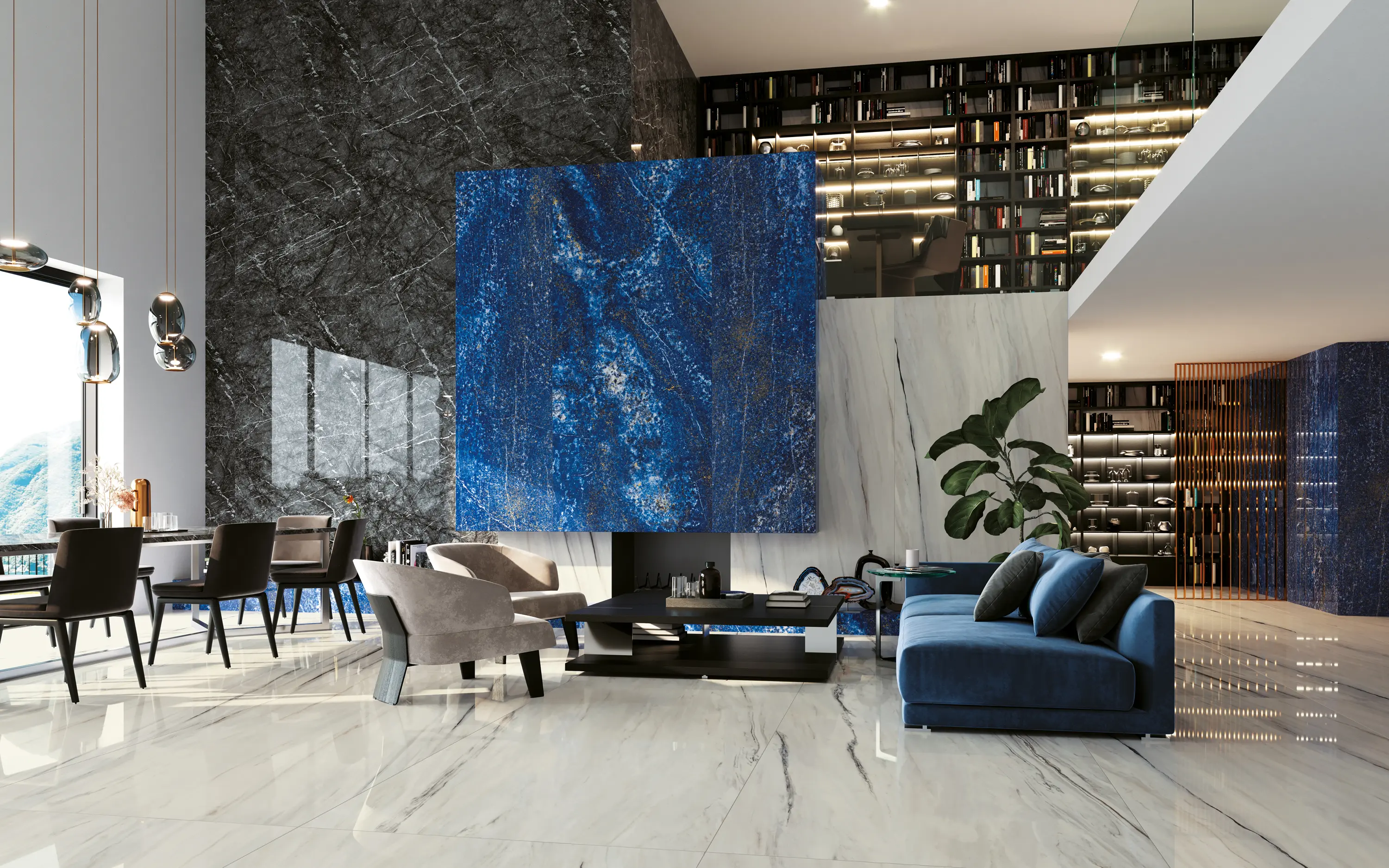 Atlas Concorde - Marvel Bianco Fantastico Mosaico Lappato