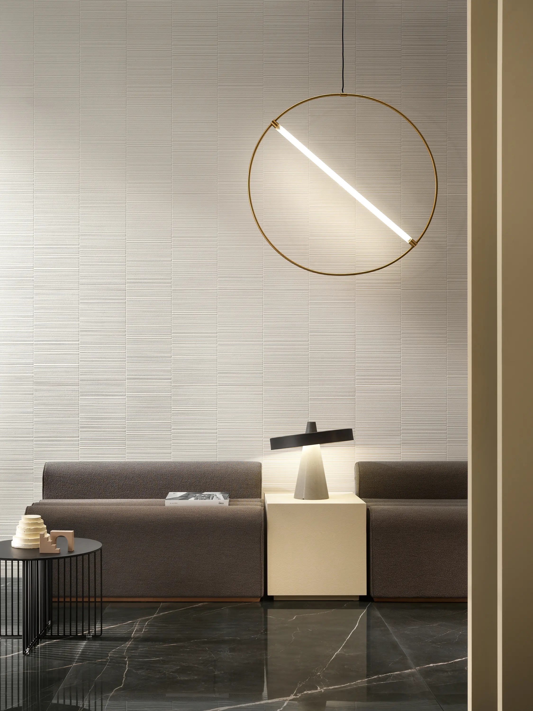 Atlas Concorde - 3D Wall Plaster Plain White 50X120