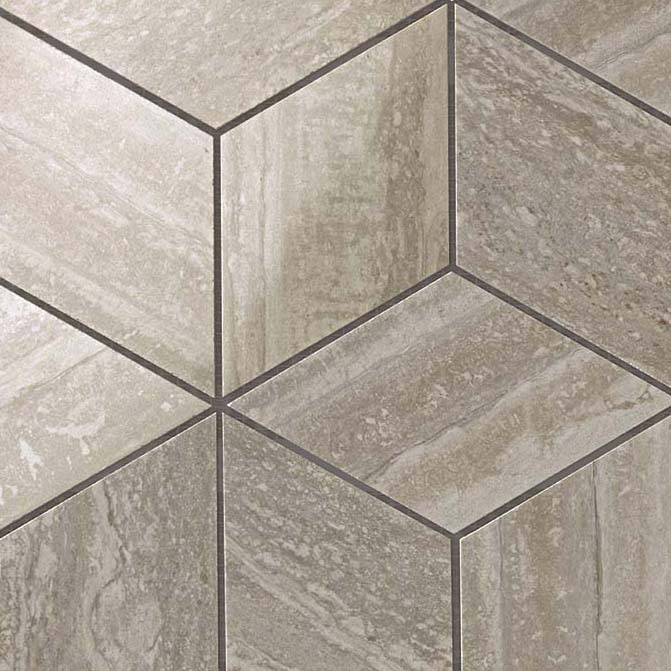 Marvel Pro Travertino Silver Mosaico Esagono