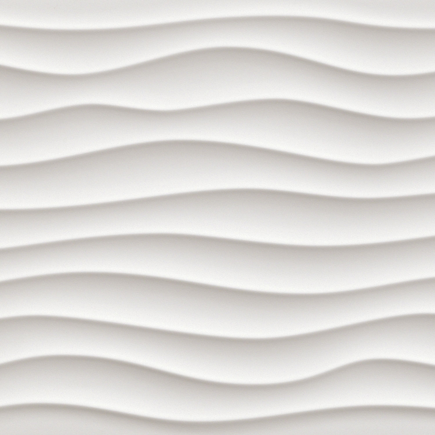 3D Wall Dune White Matt