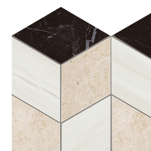 Marvel Stone mosaico geo warm