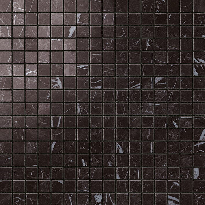 Display product Marvel Stone mosaico lappato nero marquinia from manufacturer Atlas Concorde