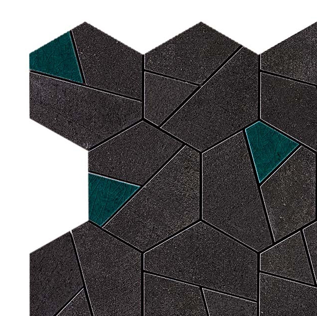 Afficher le produit Boost Tarmac Mosaico Hex Jade du fabricant Atlas Concorde