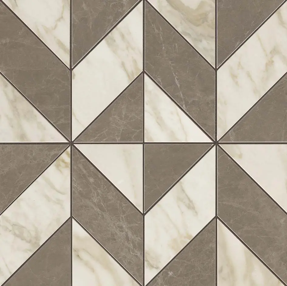Atlas Concorde - Marvel Gris-Calacatta Mosaico Cubes Lappato