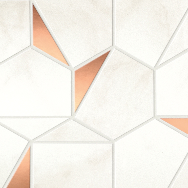 Mostrar el producto Marvel Shine Calacatta Delicato Gold Hex 25,1x29 del fabricante Atlas Concorde