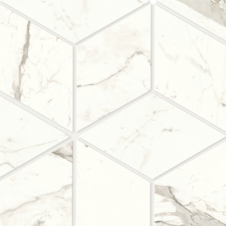 Marvel Shine Calacatta Prestigio Esagono 30x35 Lapp