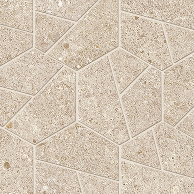 Boost Stone Cream Mosaico Hex 25x28,5