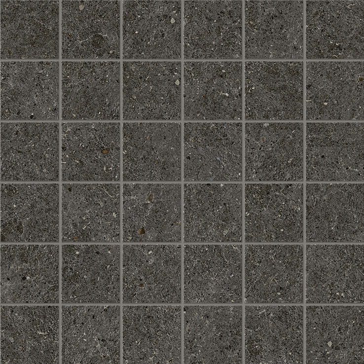 Boost Stone Tarmac Mosaico 30x30
