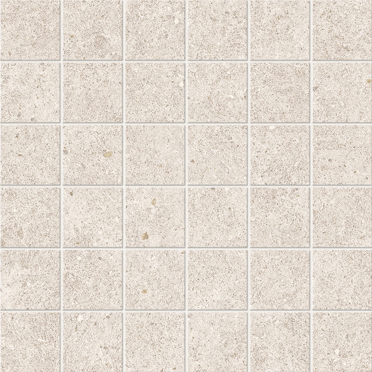 Boost Stone White Mosaico 30x30