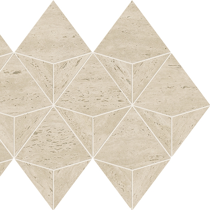Display product Marvel Travertine Pearl Mosaico Origami from manufacturer Atlas Concorde
