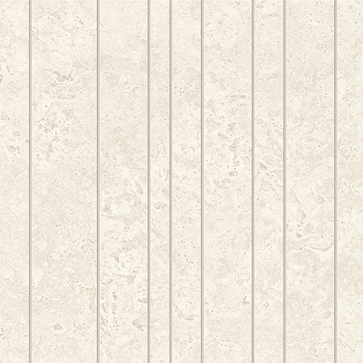 Marvel Travertine White Cross Chiselled Urban Grid
