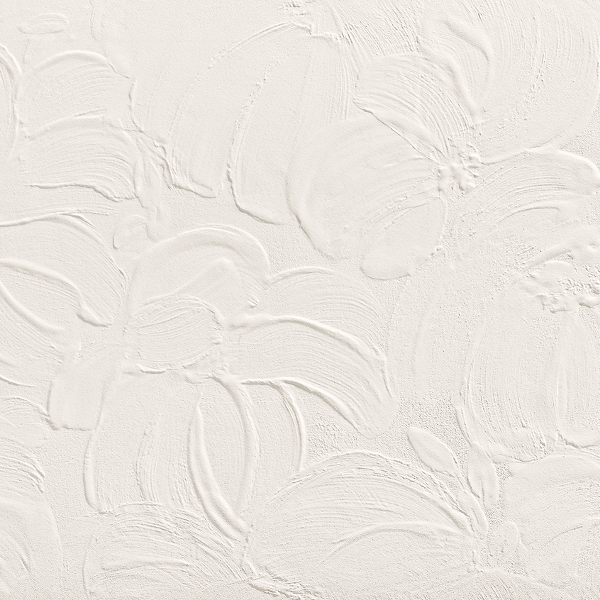 Display product 3D Wall Plaster Bloom White 50X120 from manufacturer Atlas Concorde