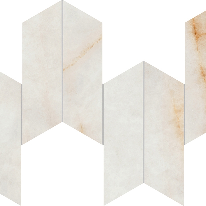 Display product Marvel Diva Ice Crystal Mosaico Chevron Velvet from manufacturer Atlas Concorde