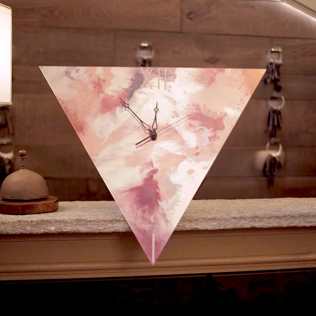 Antique Mirror - Clocks | Square Clock