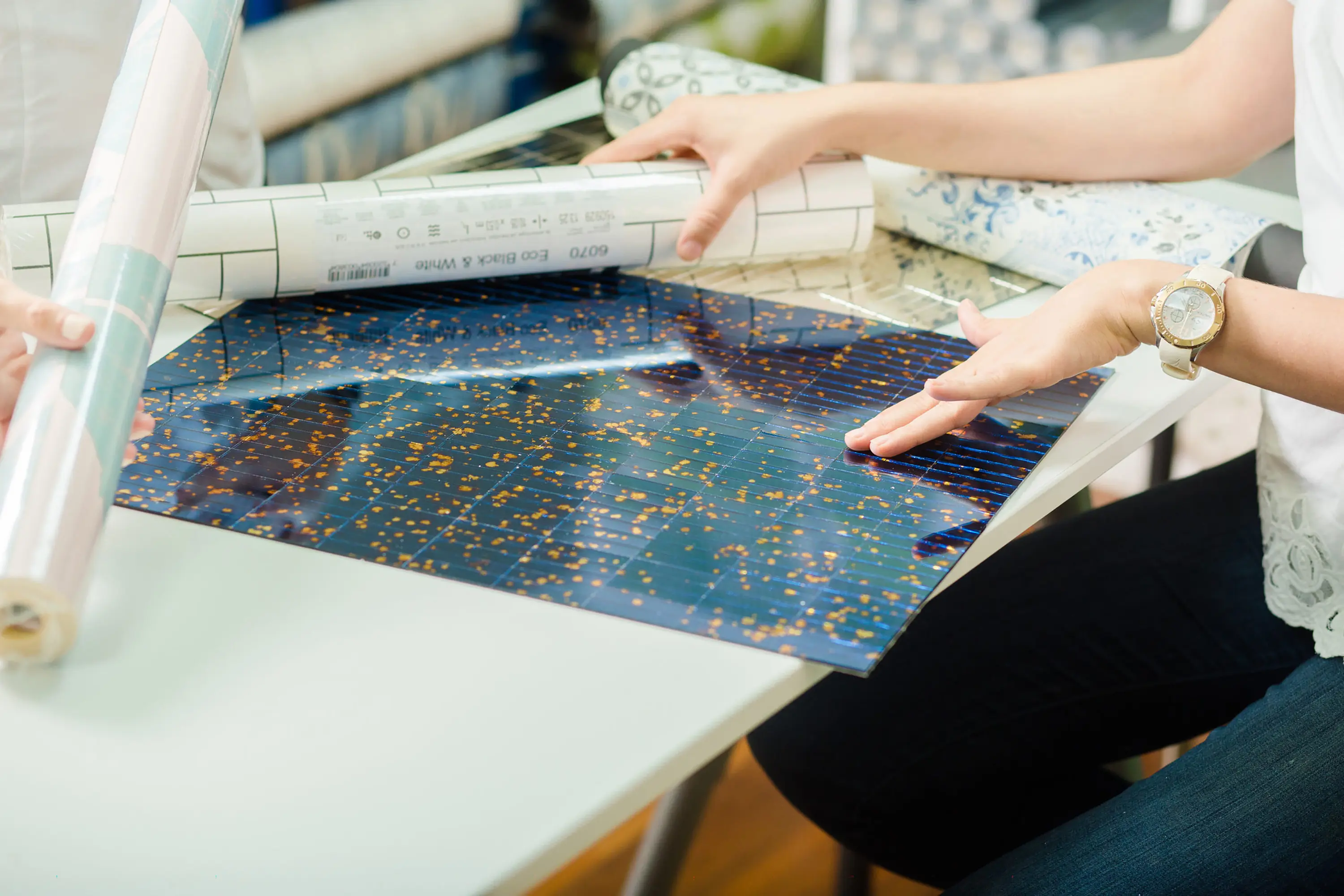 Antique Mirror - Mosaico Golden Antique