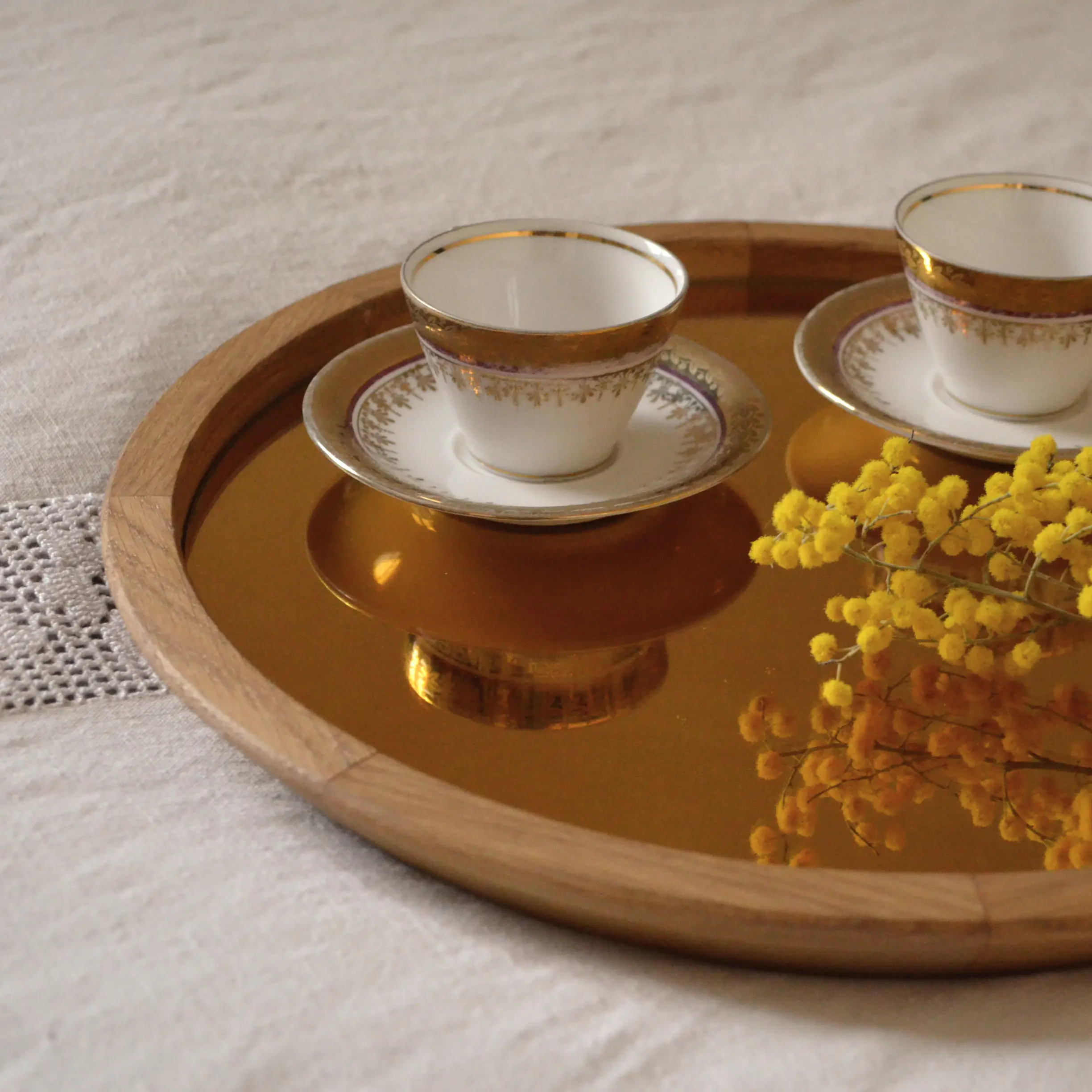 Antique Mirror - Tray | Amenity Board