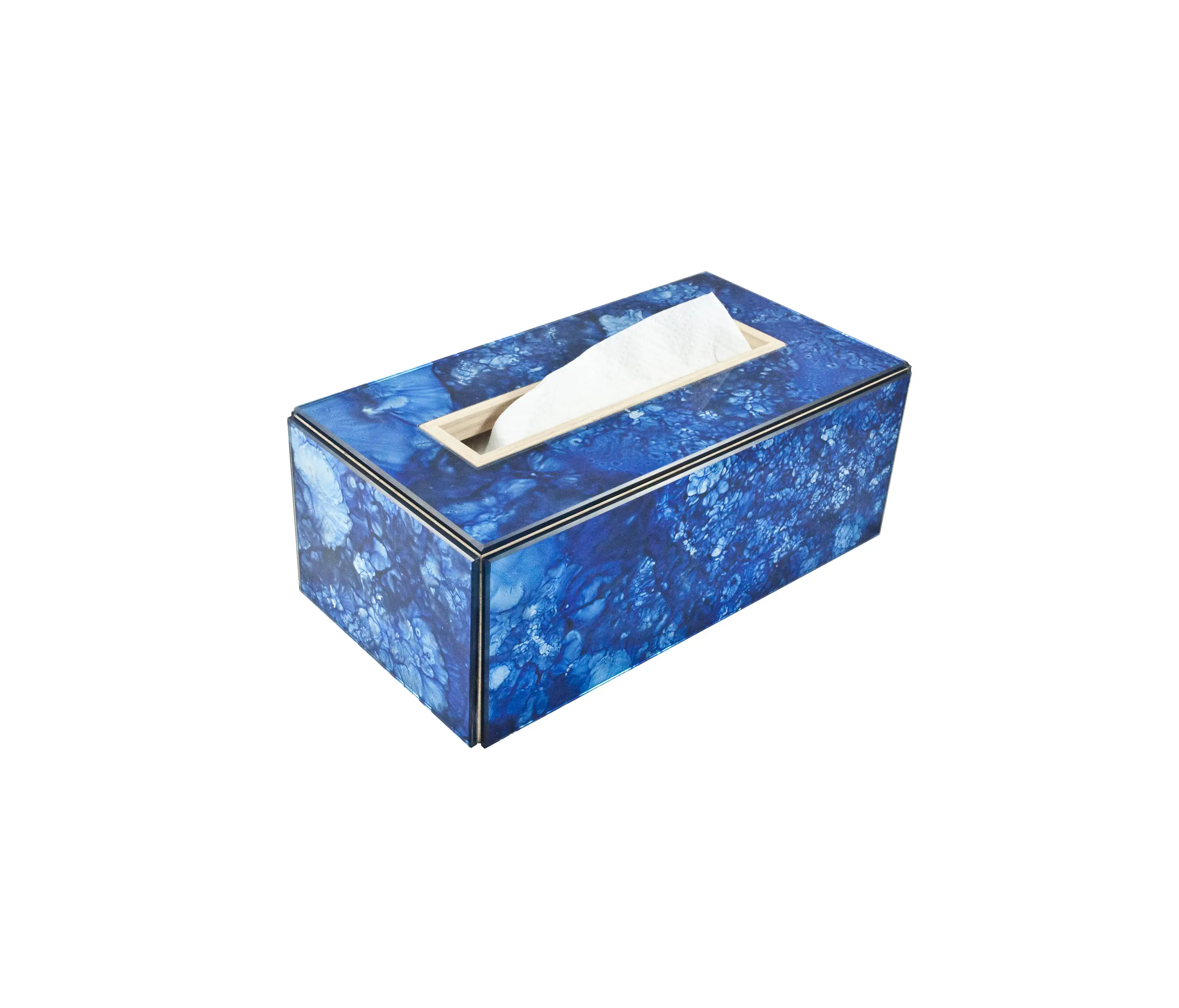 Antique Mirror - Tissue Box