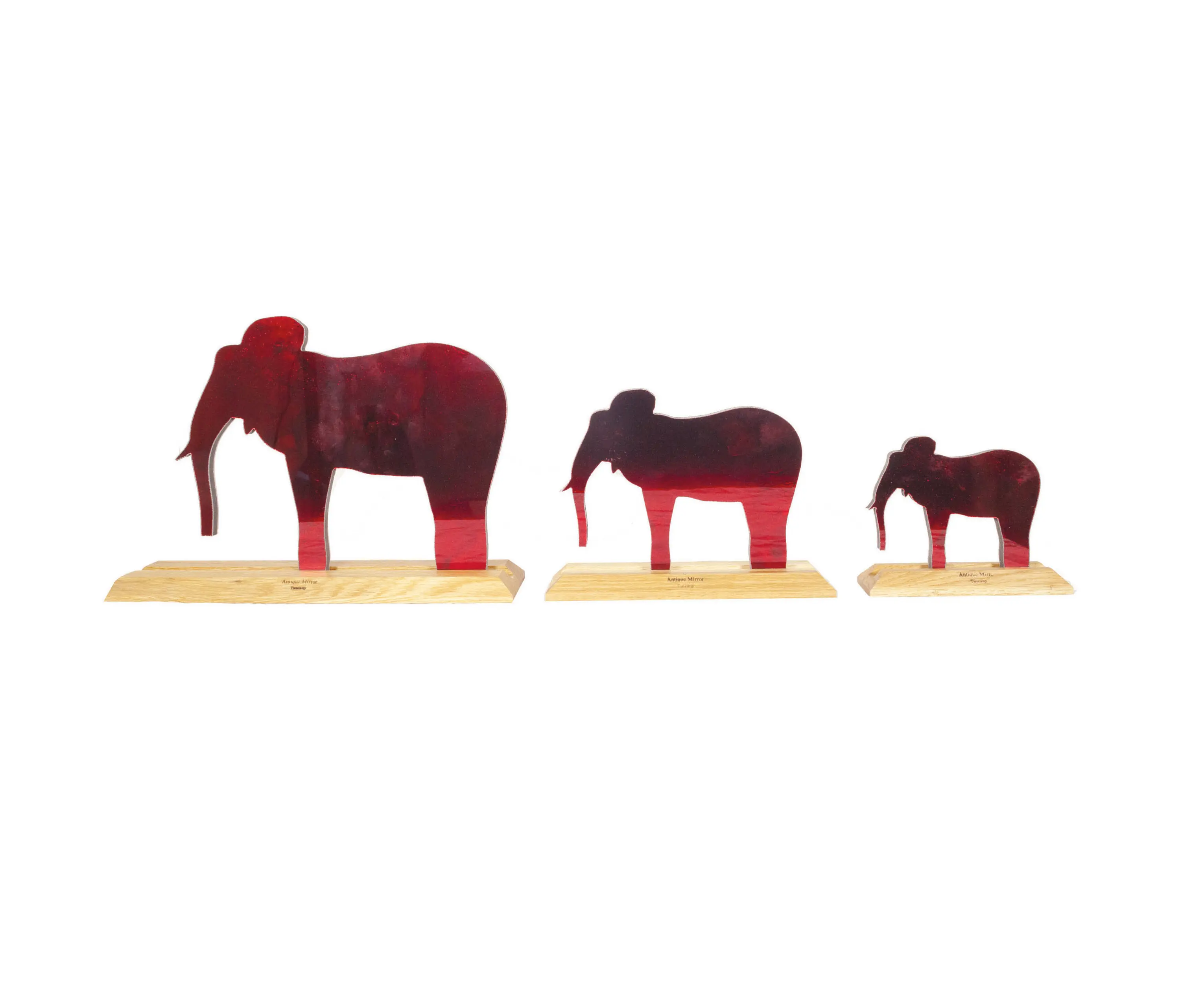 Antique Mirror - Animals | Elephant