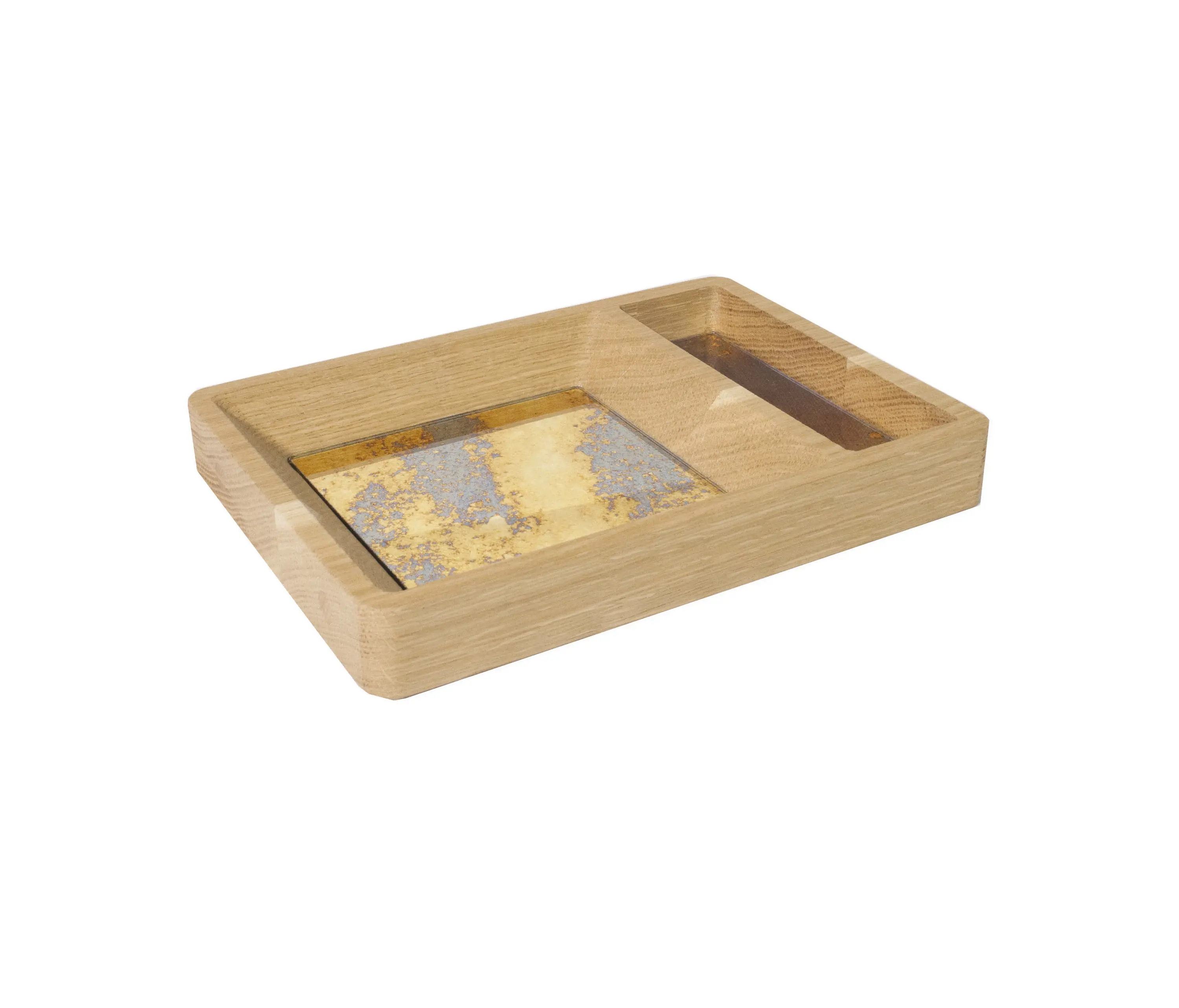 Antique Mirror - Container | Key Tray