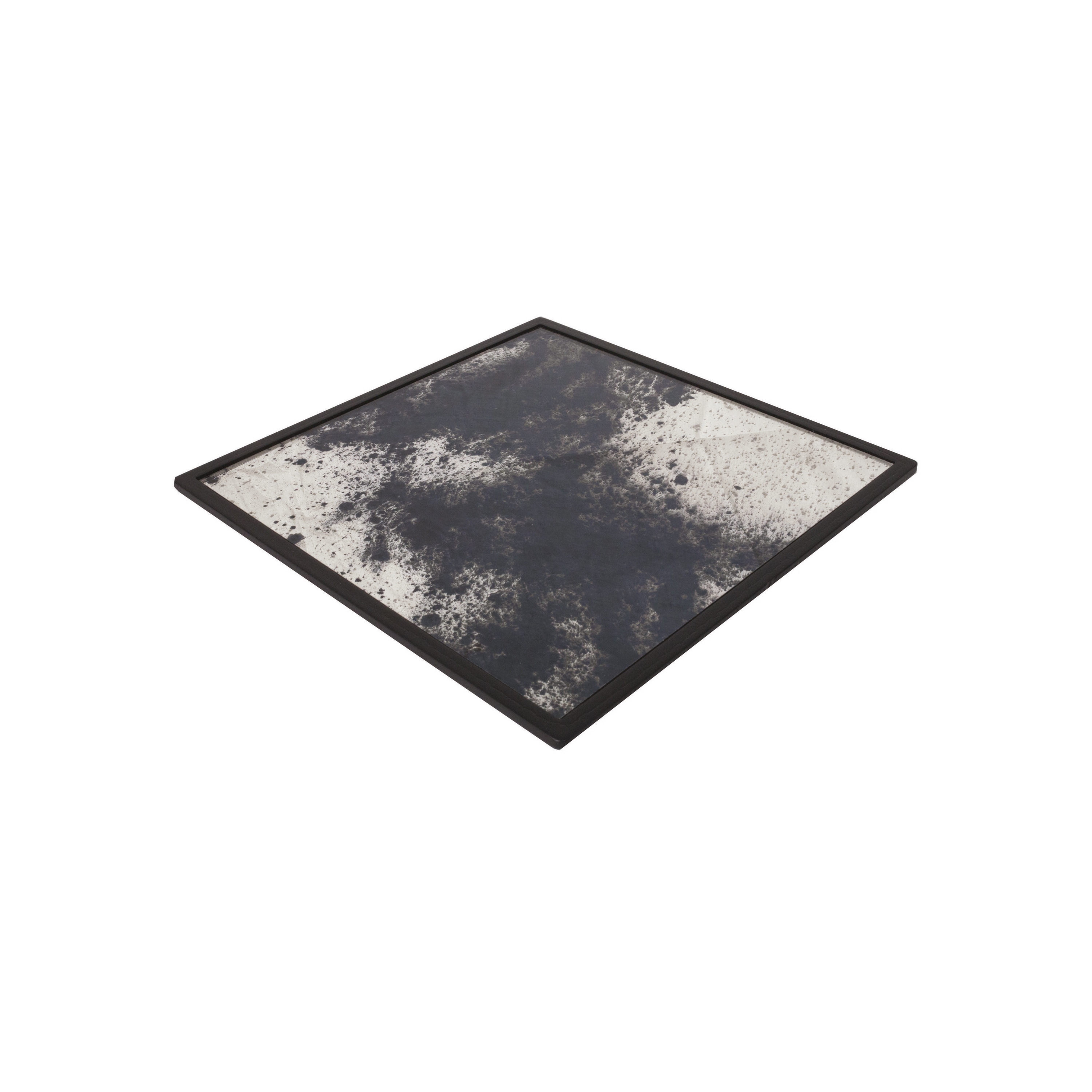 Display product Tray | Square Tray Black from manufacturer Antique Mirror