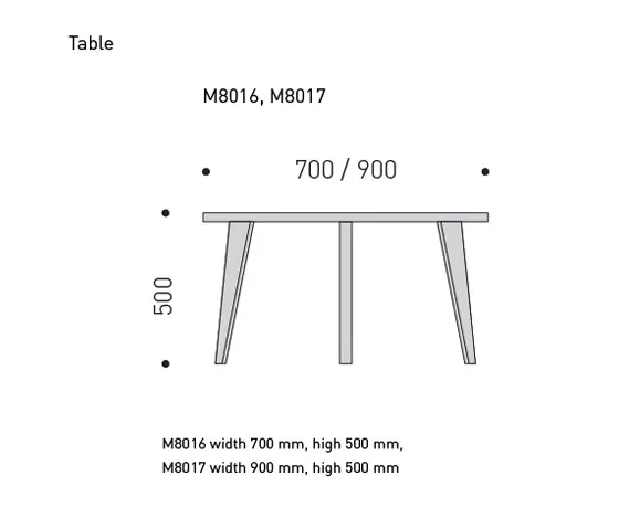 MINT Furniture - Coffeetable high