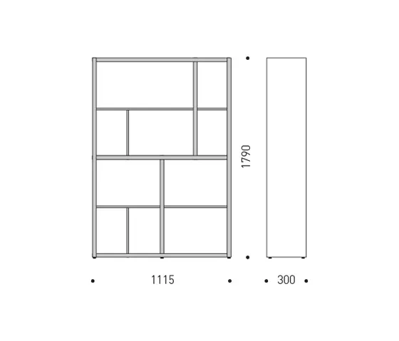 MINT Furniture - Shelf medium