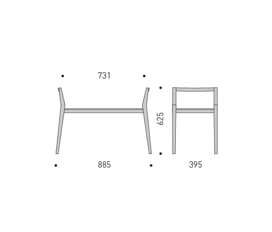 MINT Furniture - Deer Bench