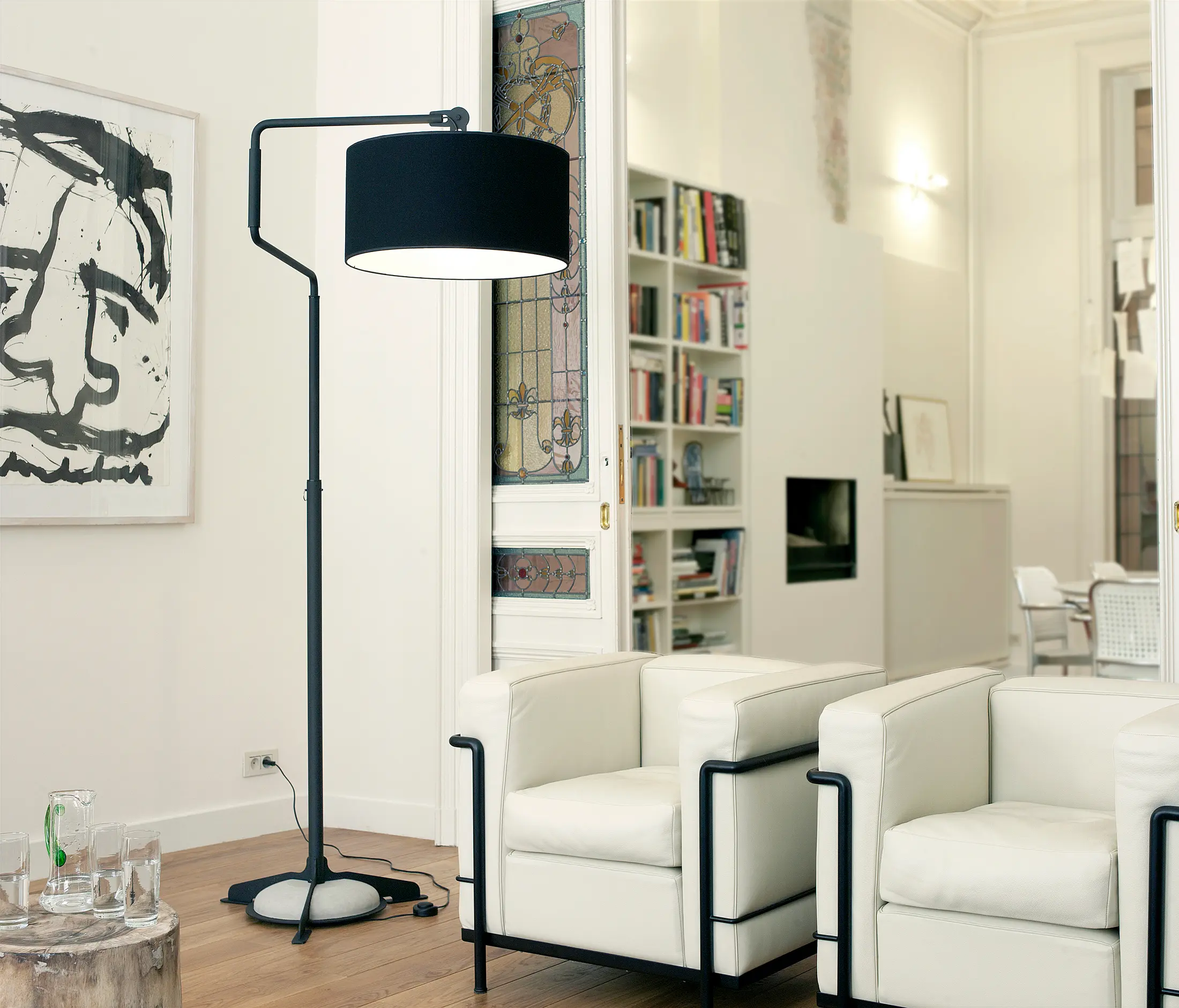 Functionals - Swivel floor white
