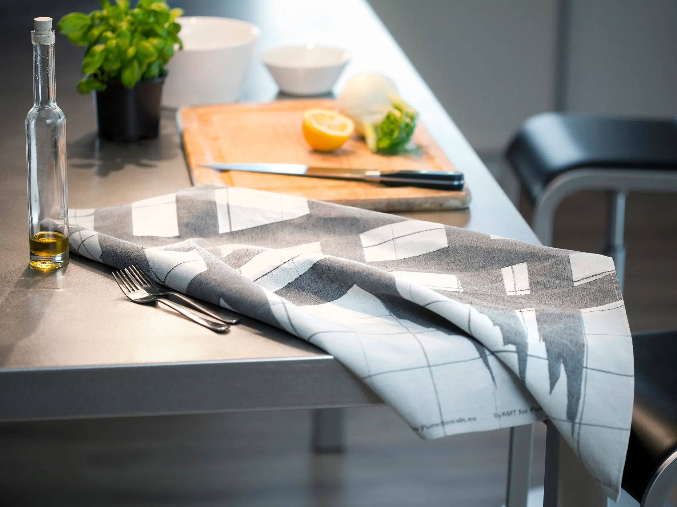 Functionals - Taped dishtowels