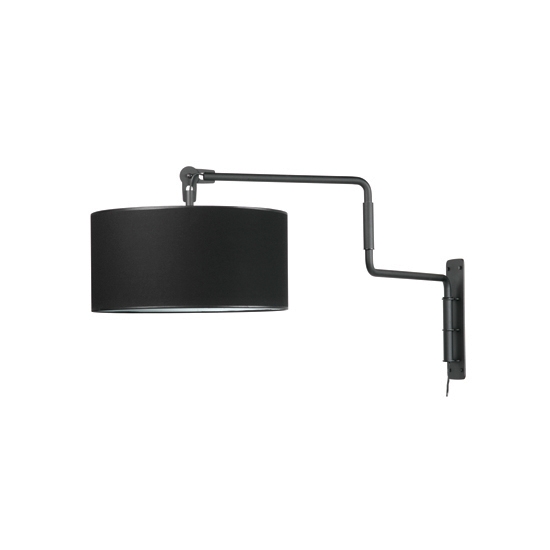 Swivel wall black