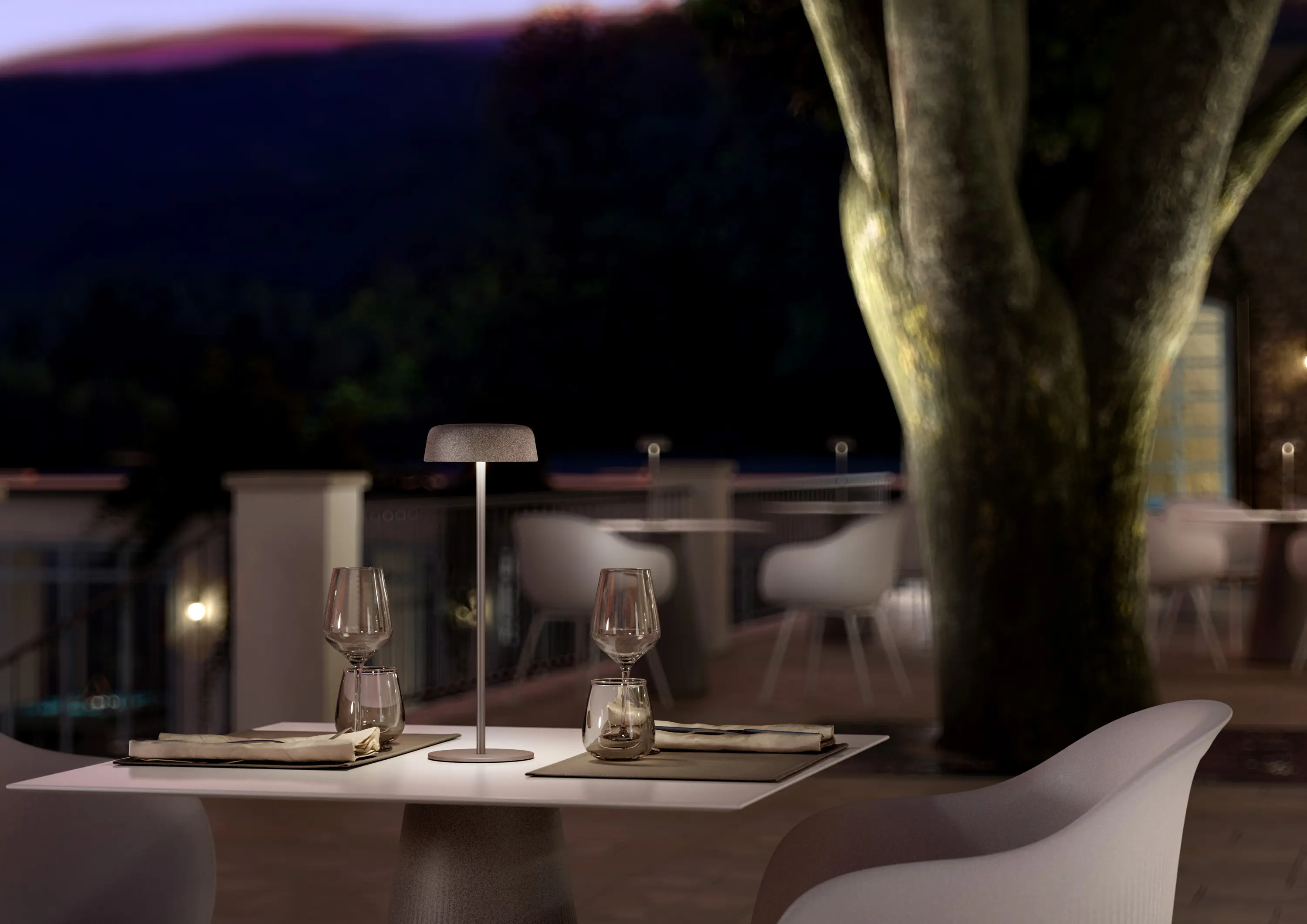 PLUST - Fade | Table Lamp Metal