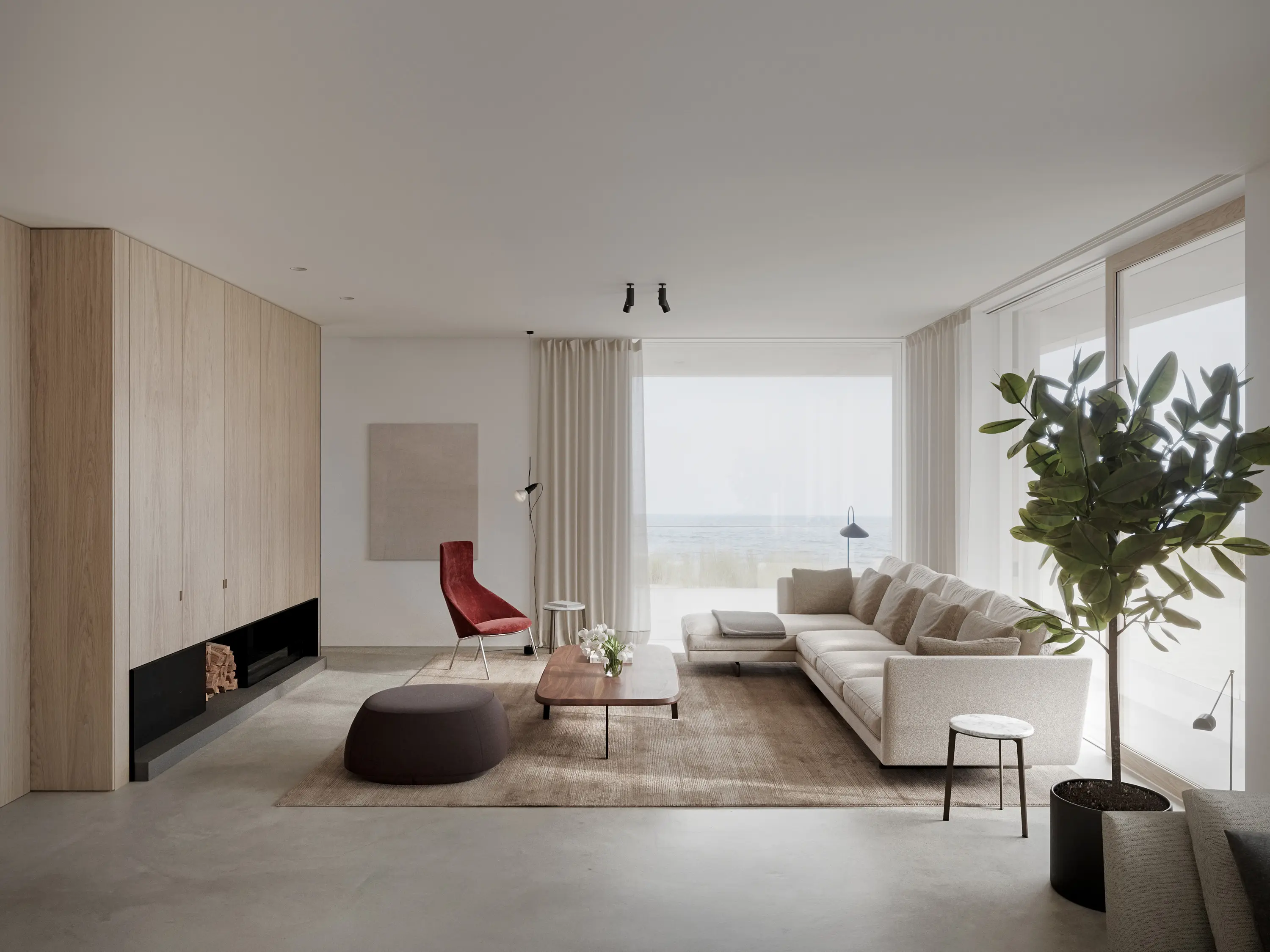 Bensen - Ile Pouf round pouf