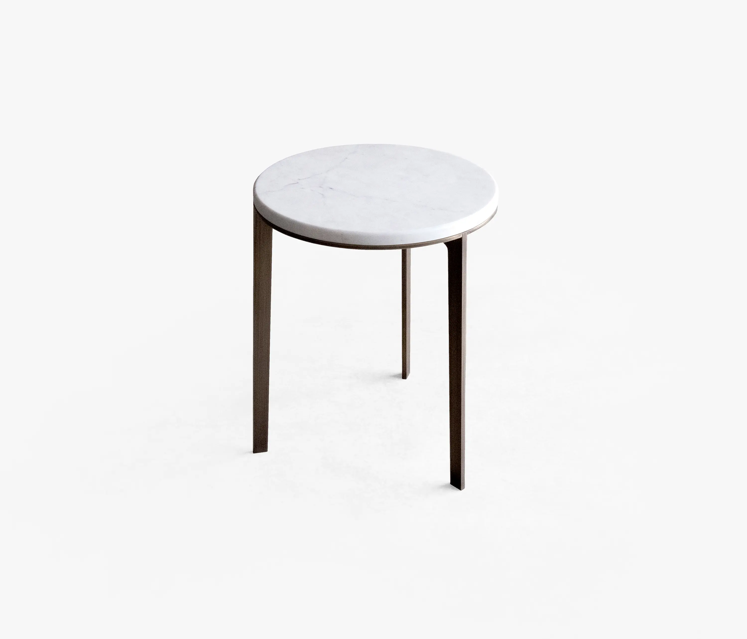 Bensen - Side Table Round With Marble Top