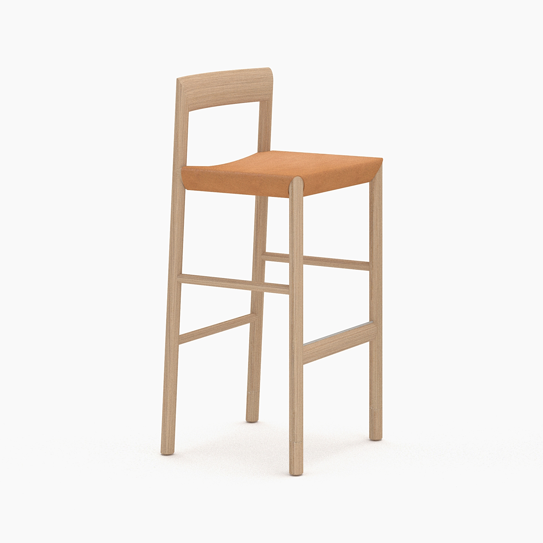 Stax Stool - Oak