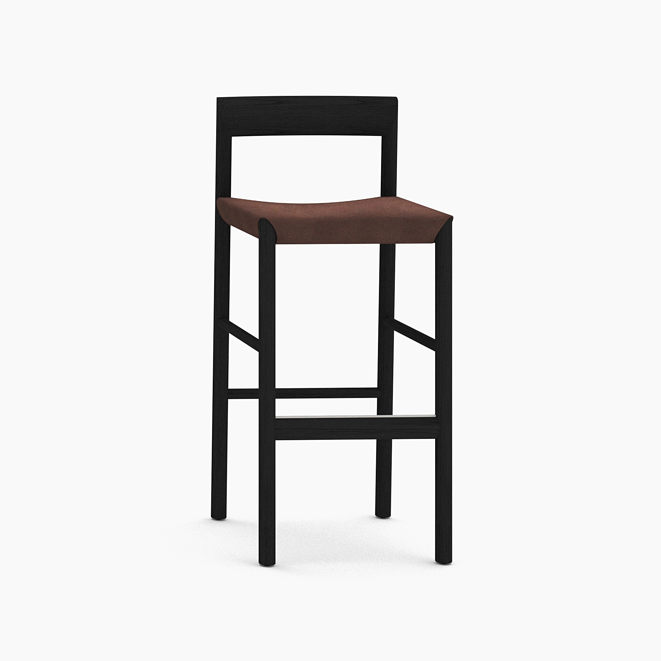 Stax Stool - Black Ash
