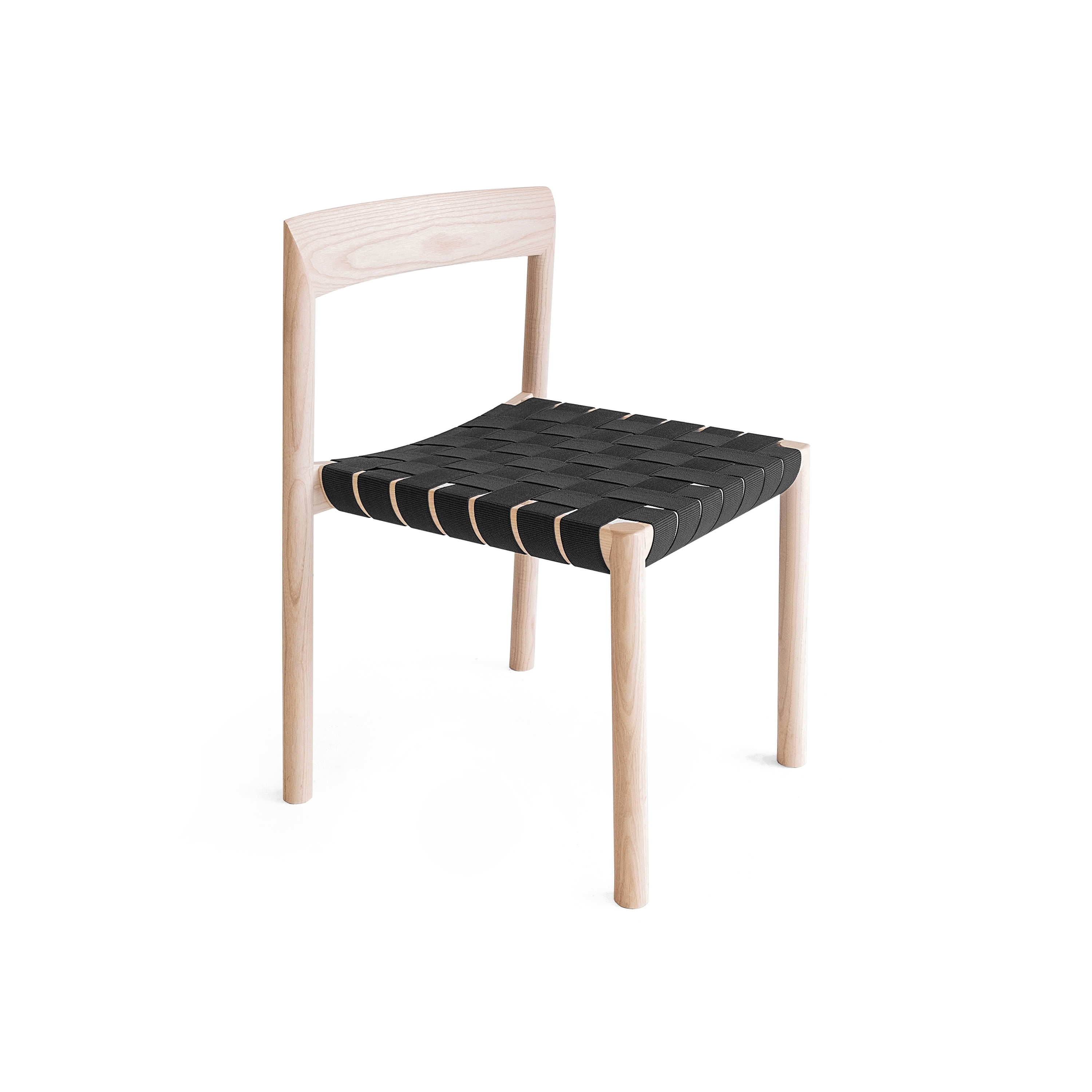 Afficher le produit Stax Chair - Oak with Webbing Seat du fabricant Bensen