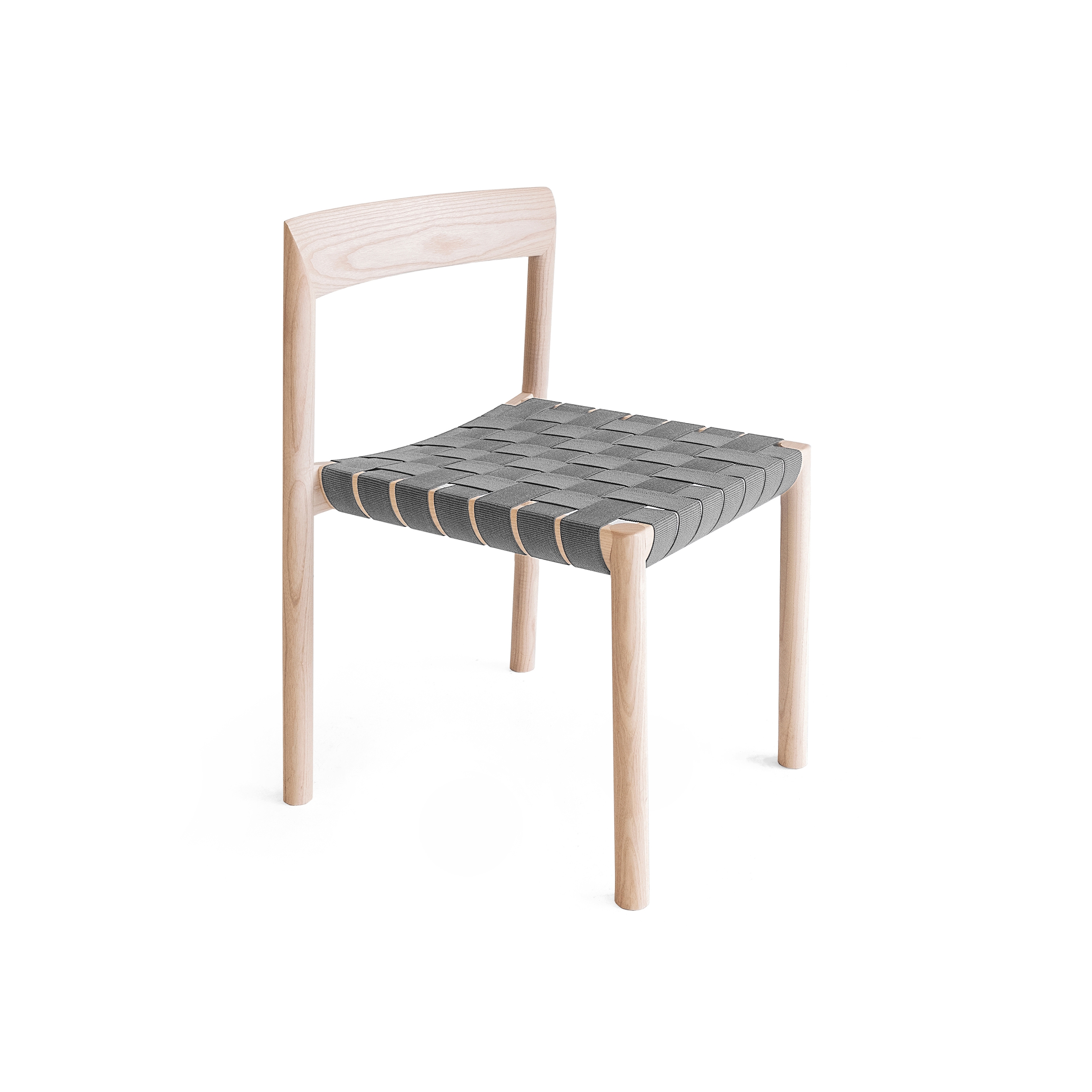 Stax Chair - Oak with Webbing Seat