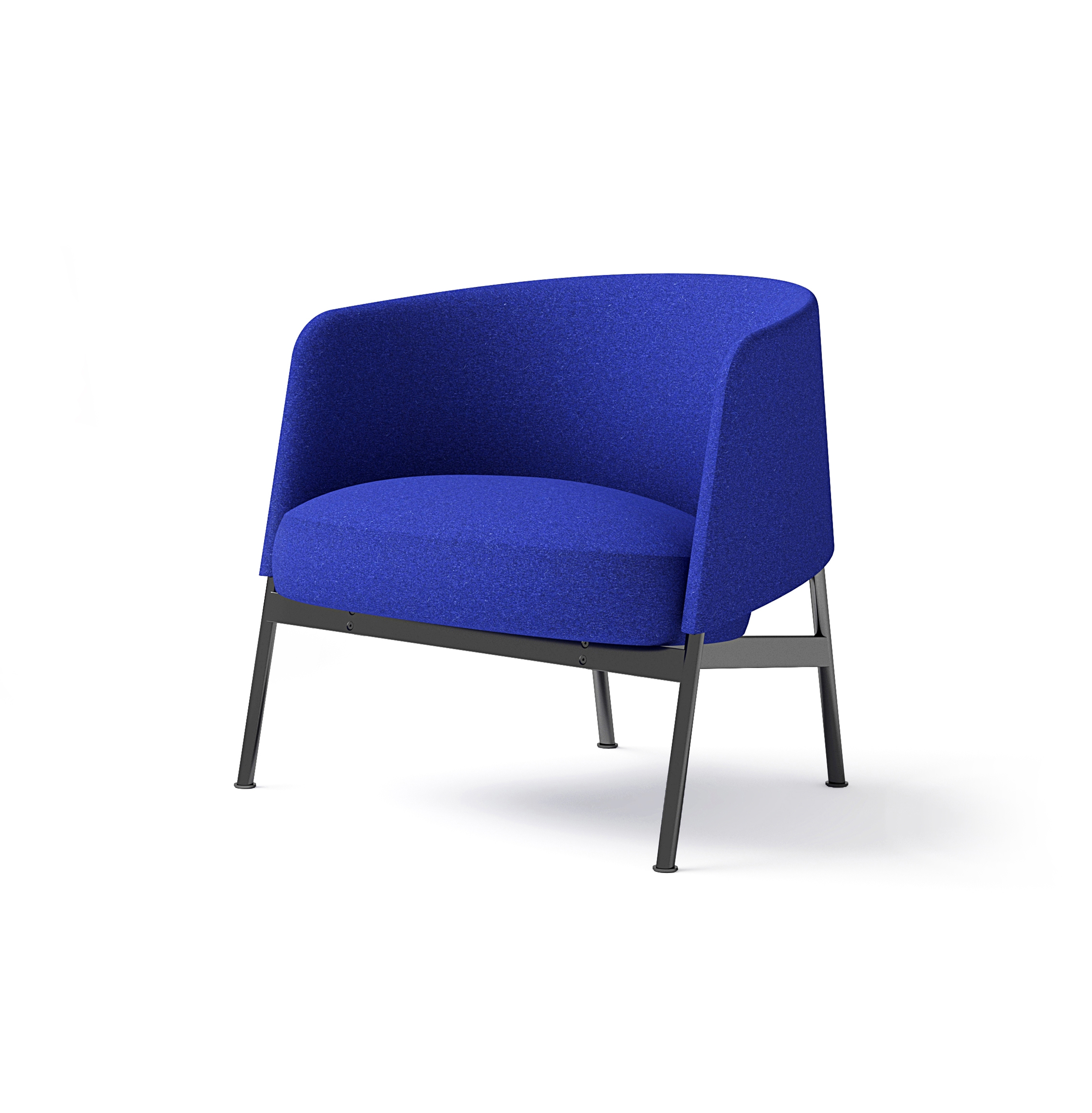 Collar Chair - Metal base