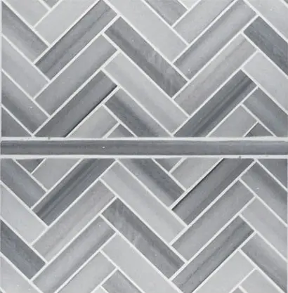 AKDO - Modern Core Line - Zebra 1x4 Herringbone and Pure Liner