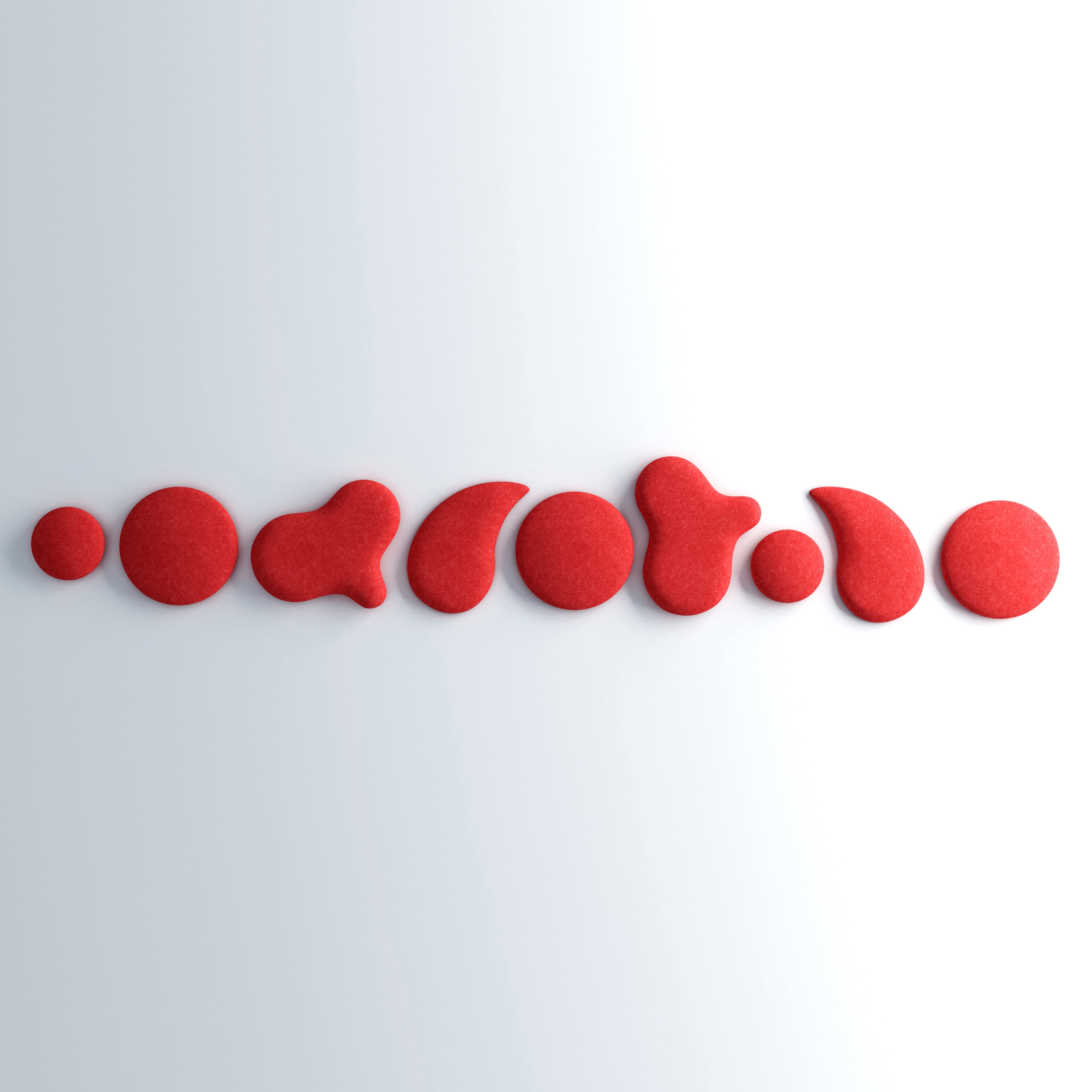Afficher le produit Woolbubbles® Playful Frieze du fabricant Wobedo Design