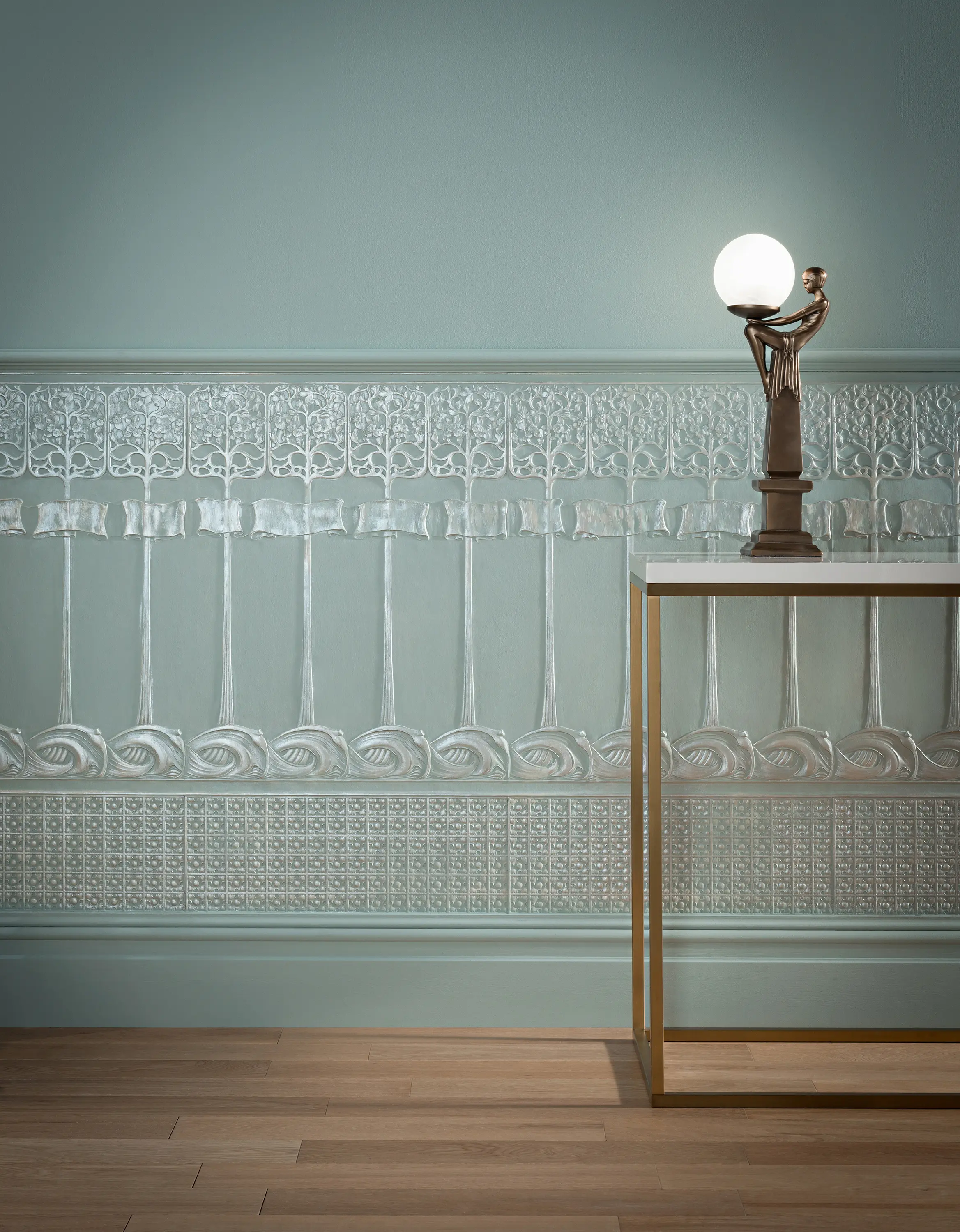 Lincrusta - Art Nouveau Dado